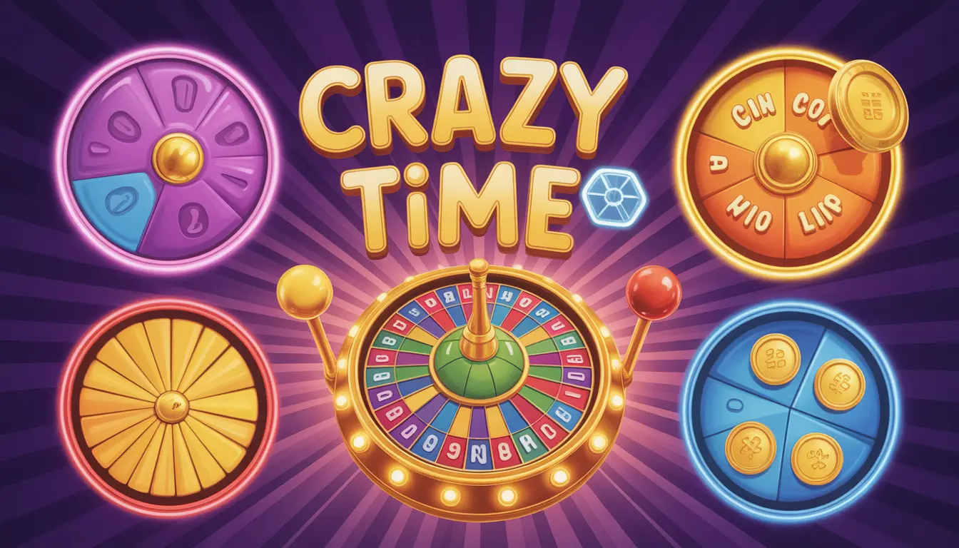 Les rondes bonus de Crazy Time Les rondes bonus de Crazy Time